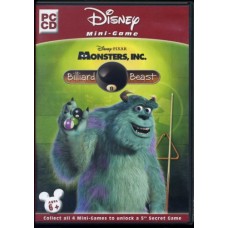 (CA) Disney/Pixar's Monsters, Inc: Billiard Beast Mini Game PC video Game 